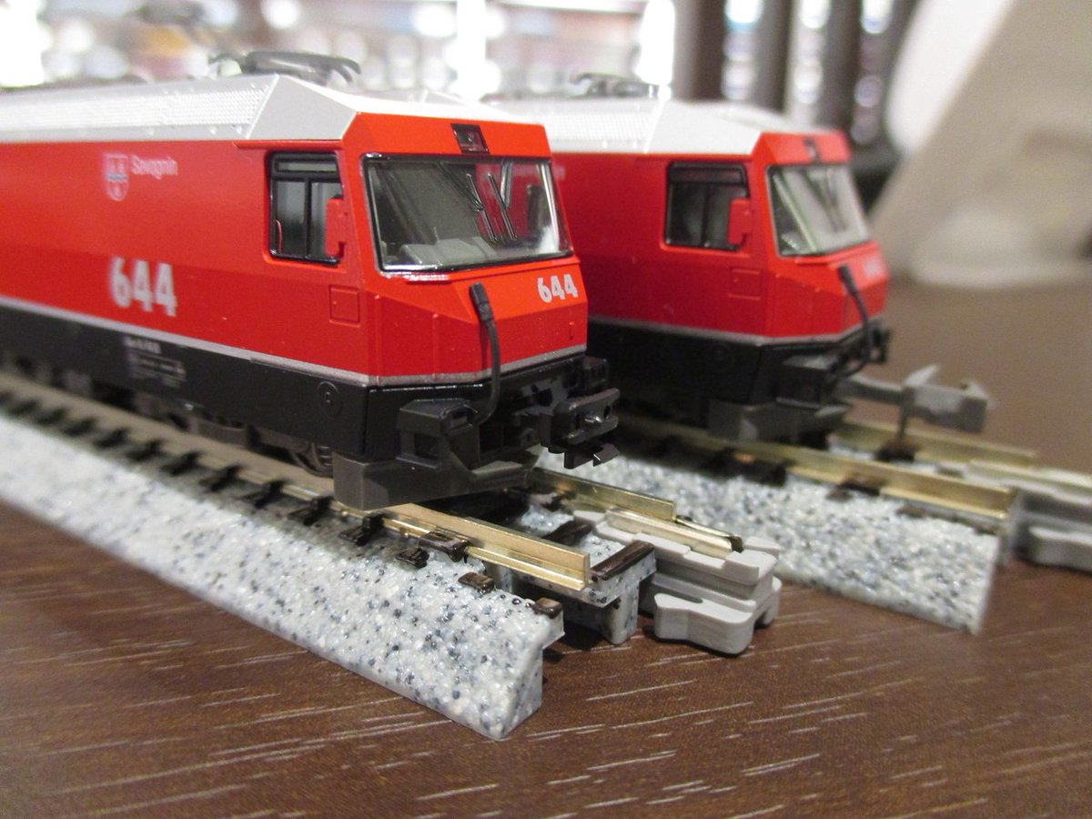 車間をリアルに！】品切れ中の氷河特急ショートカプラーセットですが