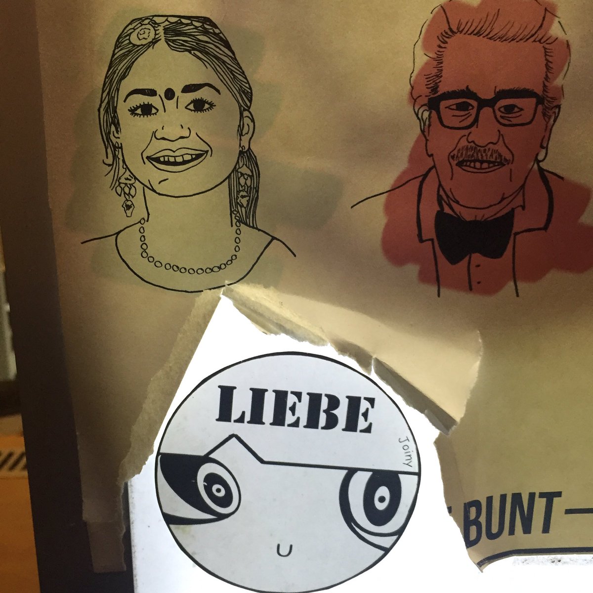 DancingAbby9's tweet image. Liebe #joiny #millowitsch #streetart #streetartcologne #belgischesviertel #aachenerstrasse #büdchenkunst