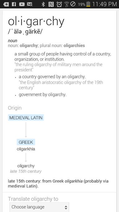 Let me help you... Oligarchy; ie, your current situation as an American https://t.co/z8y91Hn2hb