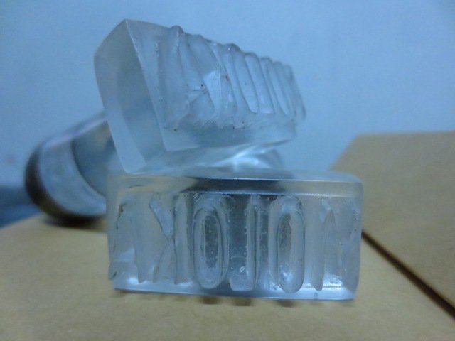 Soap stamp for Moloka Farm Living.. made from resin and orgonite.. enjoy comrades :)