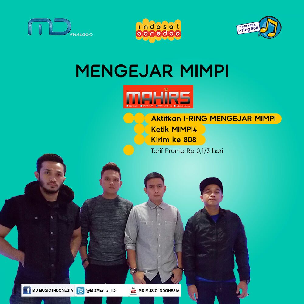 Yuukkk bagi pengguna Indosat... <a href="/MDMusic_ID/">MD Music Indonesia</a> <a href="/aldomahirs/">aldo@mahir's band</a> <a href="/husnie_ramdan/">Ramdan MAHIRS</a> <a href="/bandmahirs/">MENGEJAR MIMPI</a>