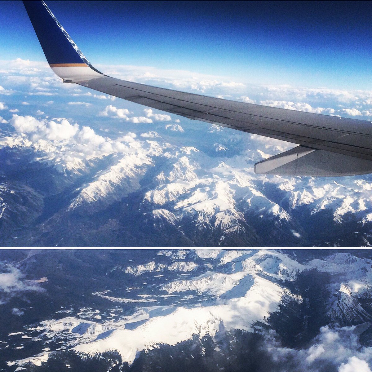 thisgirlelle's tweet photo. That moment when you look up from spreadsheets &amp; catch this view #WindowSeat #Snapshot #Vail #Colorado #JetSet https://t.co/EDN8toYncs