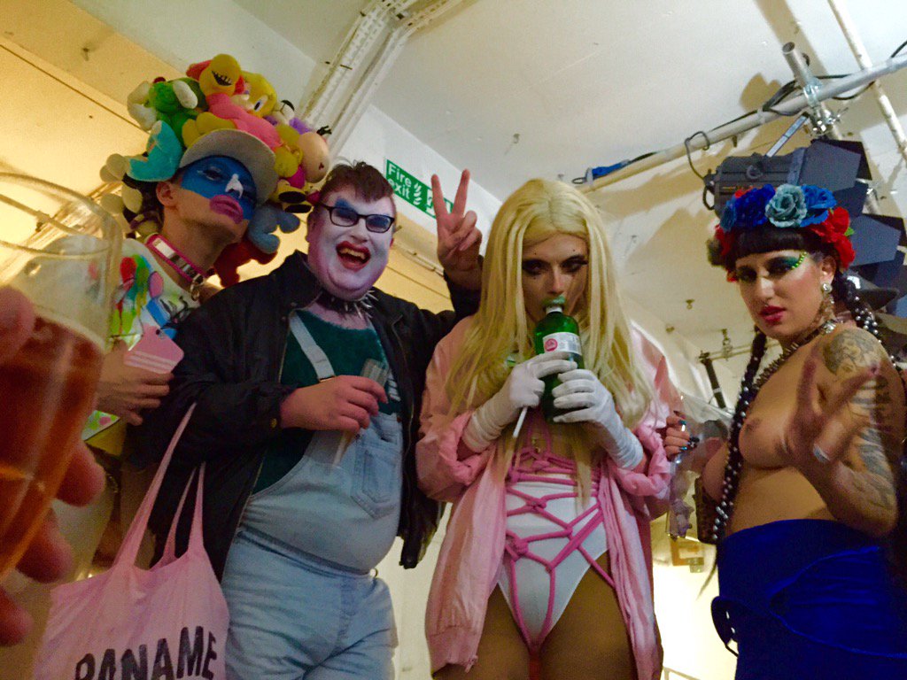 leelapthorne's tweet photo. #throwbackthursday @OnOffLondon #soho #queer #OnOff15 #LFW #fashion #creativedressing https://t.co/RxoGzngvx5