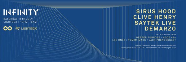 @antonybrendan Next Infinity 16.07.16 Tickets: bit.ly/Infinity16thJu…