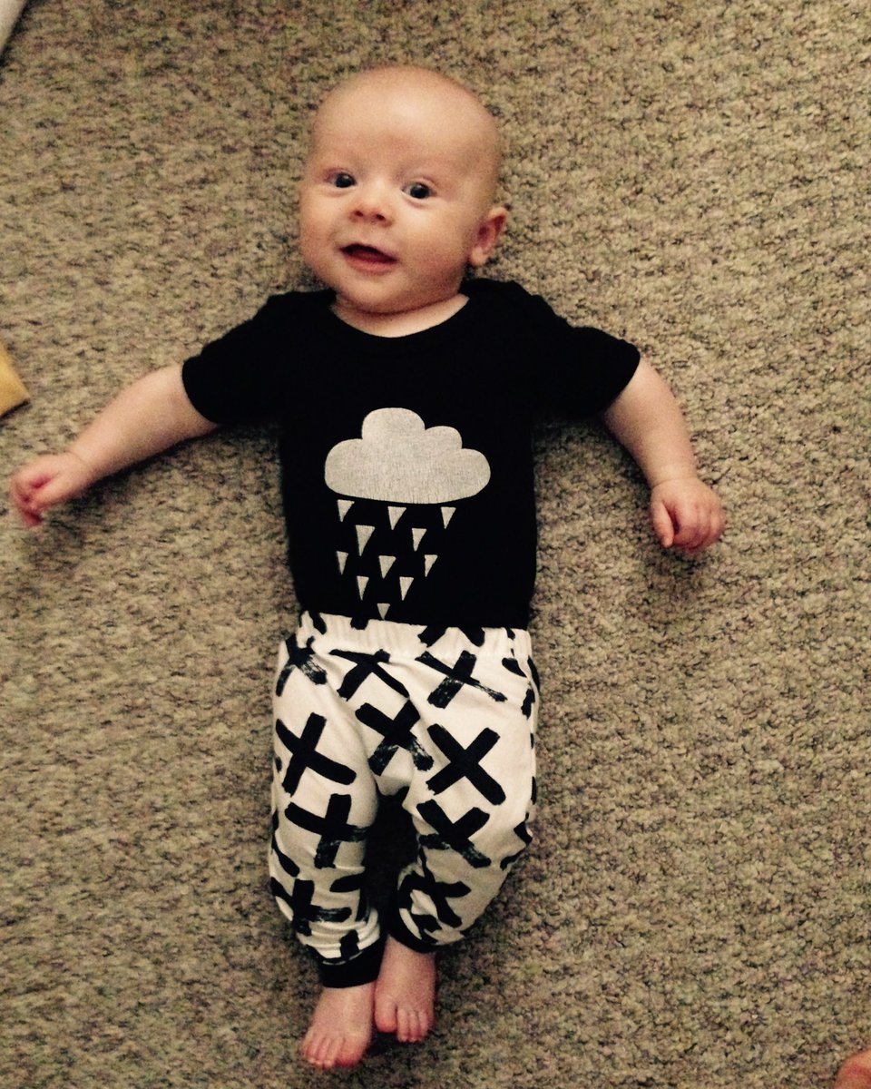Oscar loves his new outfit from <a href="/Fredandnoah/">Fred&Noah</a>! The top matches the weather at the moment!