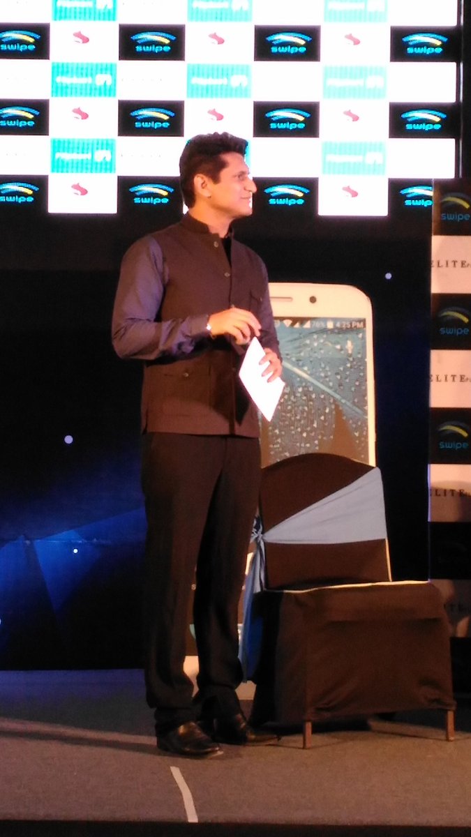 jdsoni7's tweet photo. Finally we have @RajivMakhni for #swipeeliteplus launch https://t.co/QsY2RU8moB