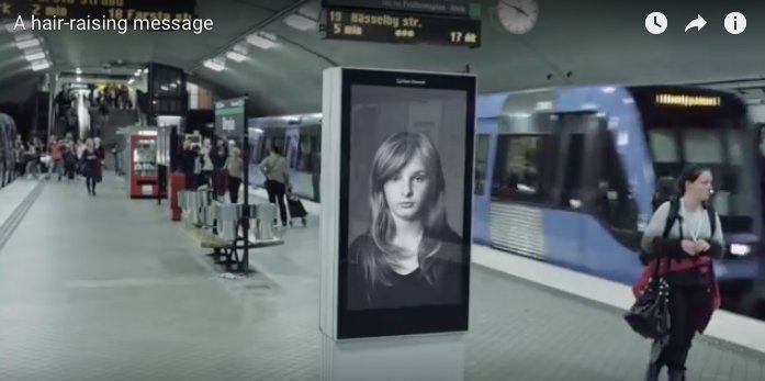 SOFIIisHOT's tweet image. A 'hair-raising' message from the Swedish Childhood Cancer Foundation sofii.org/case-study/a-h… #IWITOT #IFC2015