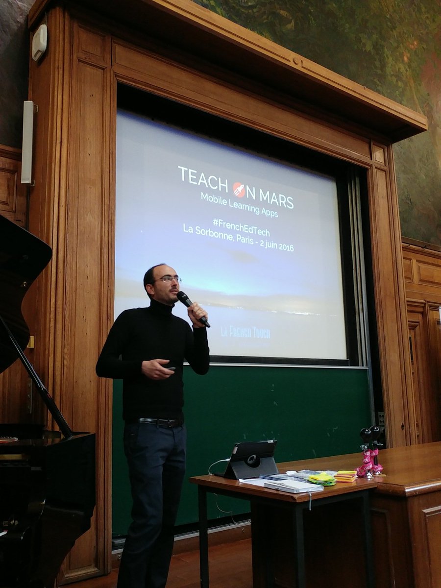 romy_tweete's tweet image. Mobile learning et retour d&apos;expérience de Clarins par @TeachonMarsfr  #FrenchEdTech