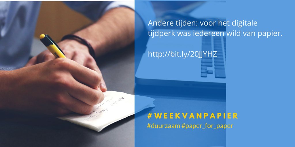 Paper_for_Paper's tweet image. #weekvanpapier #duurzaam bit.ly/20JJYHZ
