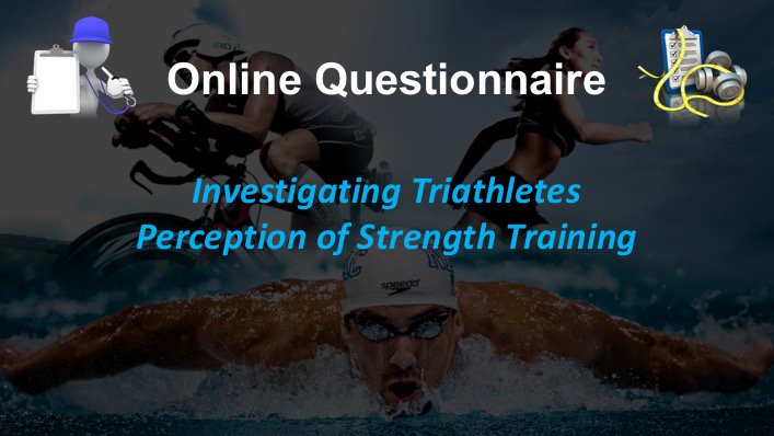 mjflynn8's tweet photo. TRIATHLETES - Please complete 2min Survey on Triathletes Perception of Strength Training
https://t.co/FEQw0jwXTh https://t.co/2doG2LBEl8