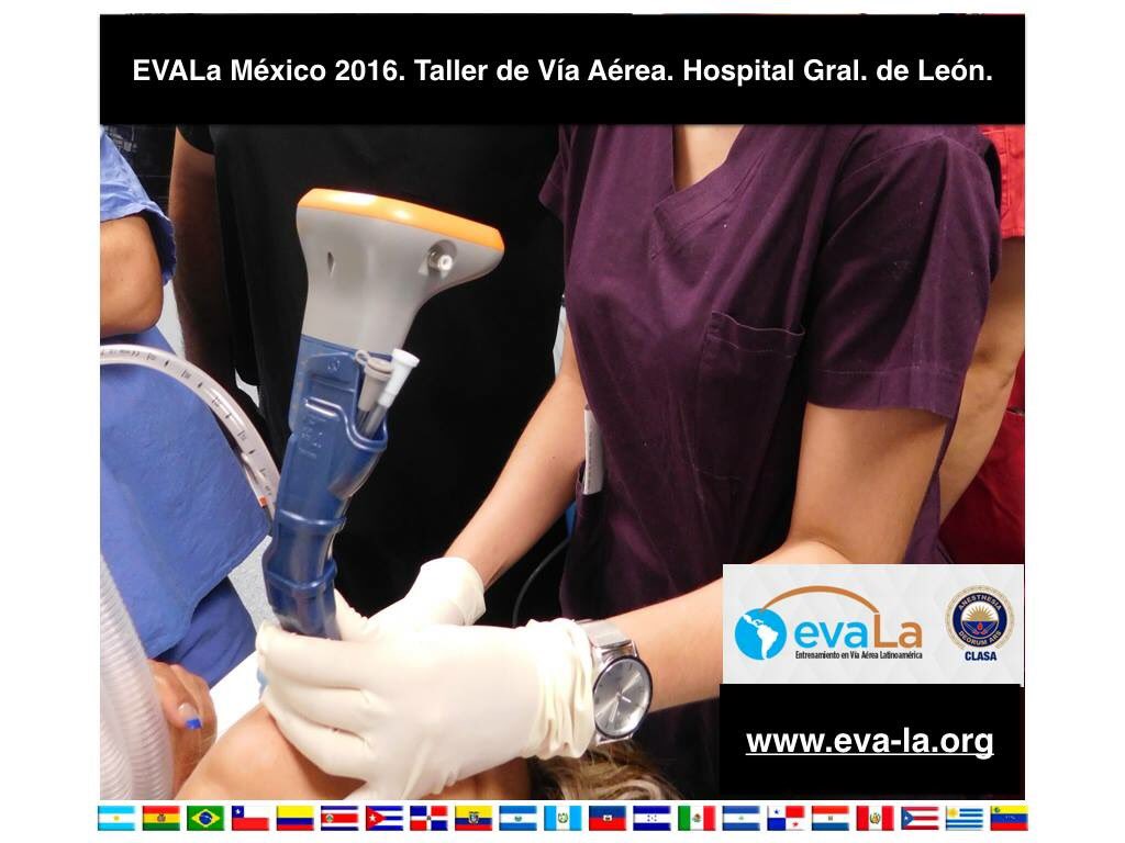 medcomflow's tweet photo. EVALa Mexico. Airway Management Workshop with #totaltrackvlm #anaesthesia @medcomflow https://t.co/pFrbji9Hq0