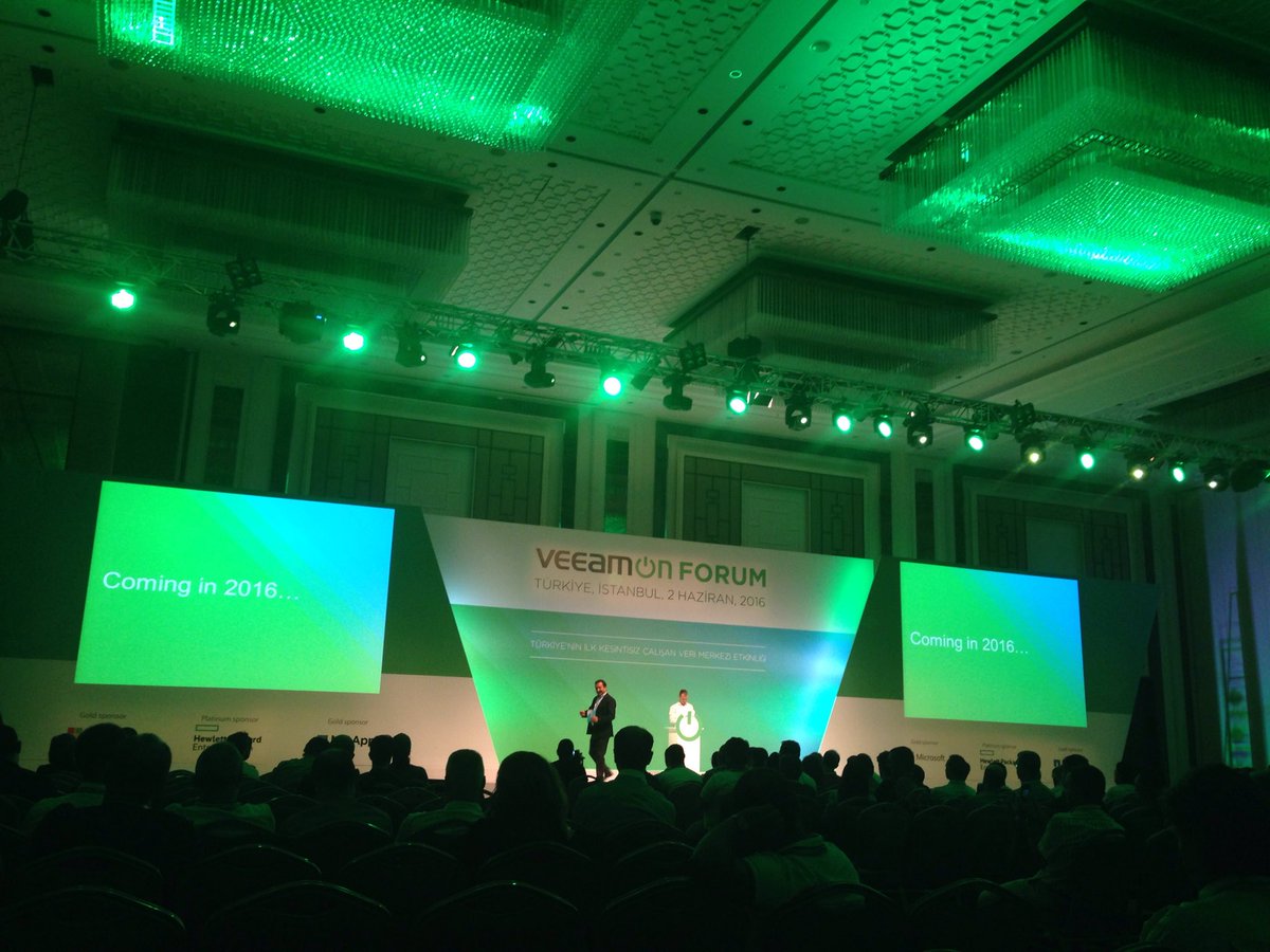 CloudProtr's tweet photo. Kesintisiz iş sürekliliği için @Veeam_Tr #VeeamONForum https://t.co/bygJ1NBIfb