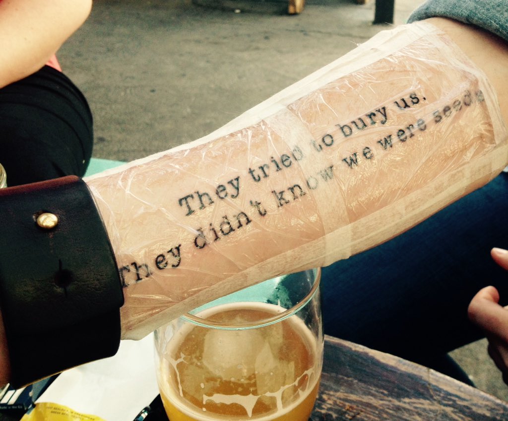 New ink