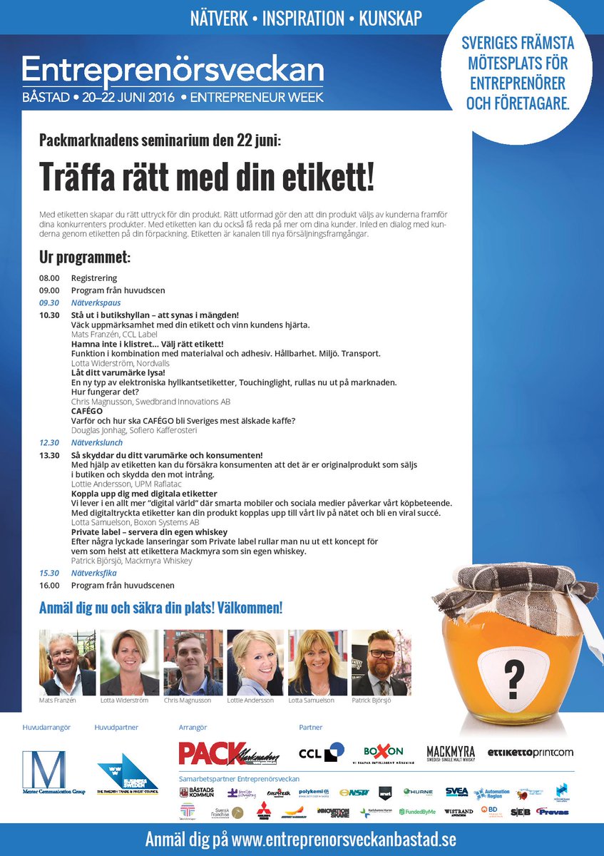 EntveckanBastad's tweet photo. Stå ut i butikshyllan &amp; syns i mängden! Etiketten, kanalen till nya försäljningsframgångar. https://t.co/XFQTymdWXz https://t.co/HW5KeSt9AM