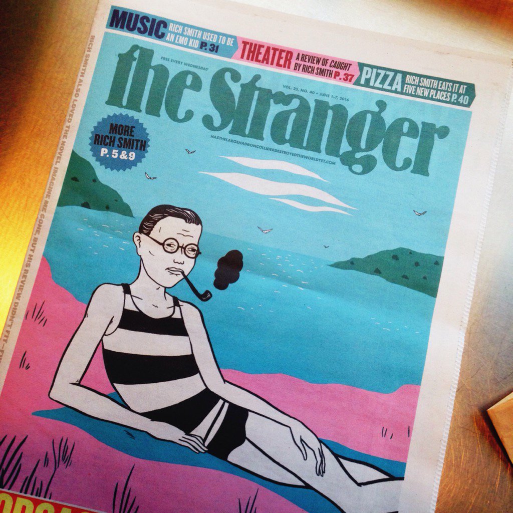 Pantasticon's tweet photo. Thursday :-) @goodeveningmaam happens to be all over this front page of this week's #thestranger #richsmith #emokid https://t.co/kUcBpJ0R06