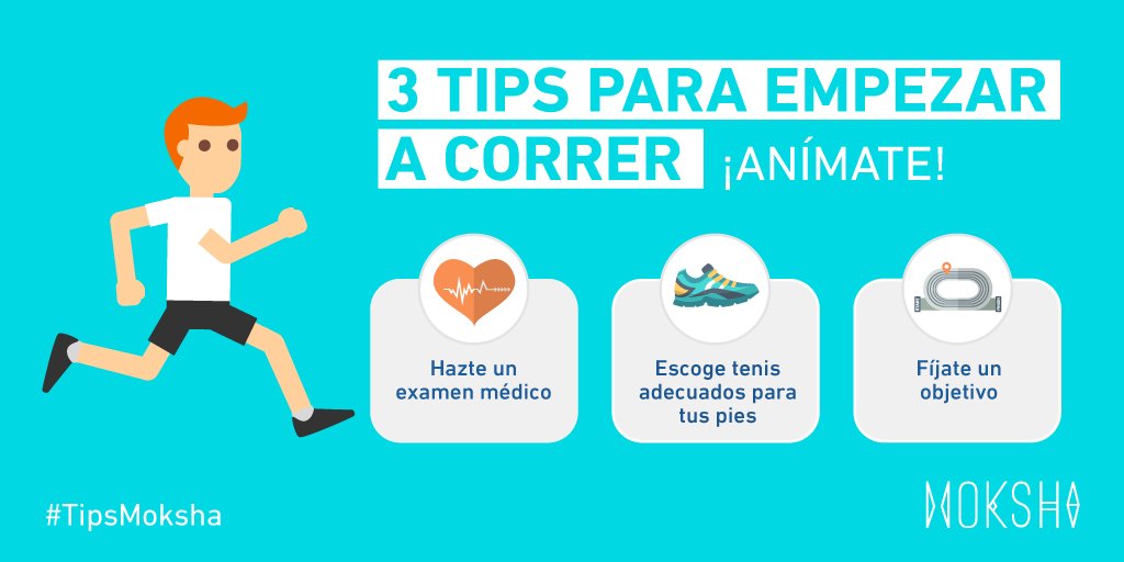 MokshaJournal's tweet photo. Las tres cosas que sí o sí debes chequear antes de empezar a #correr. Lee más en https://t.co/ZnSbCGLJ3p https://t.co/FV1z9kdZeQ