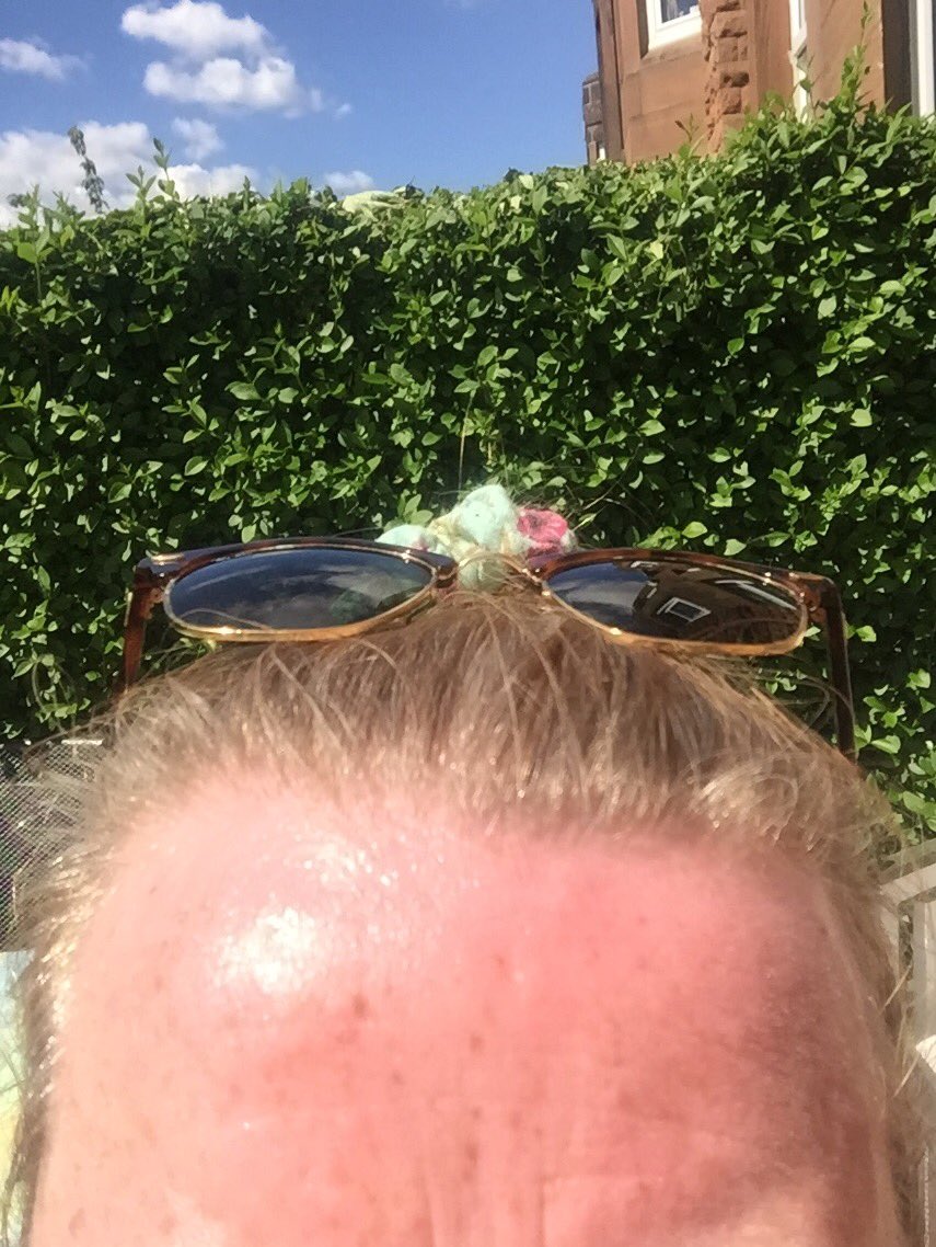 Foxcubmum's tweet photo. Anyone notice it's a tad warm out today oozing https://t.co/s4nvWdzwfg