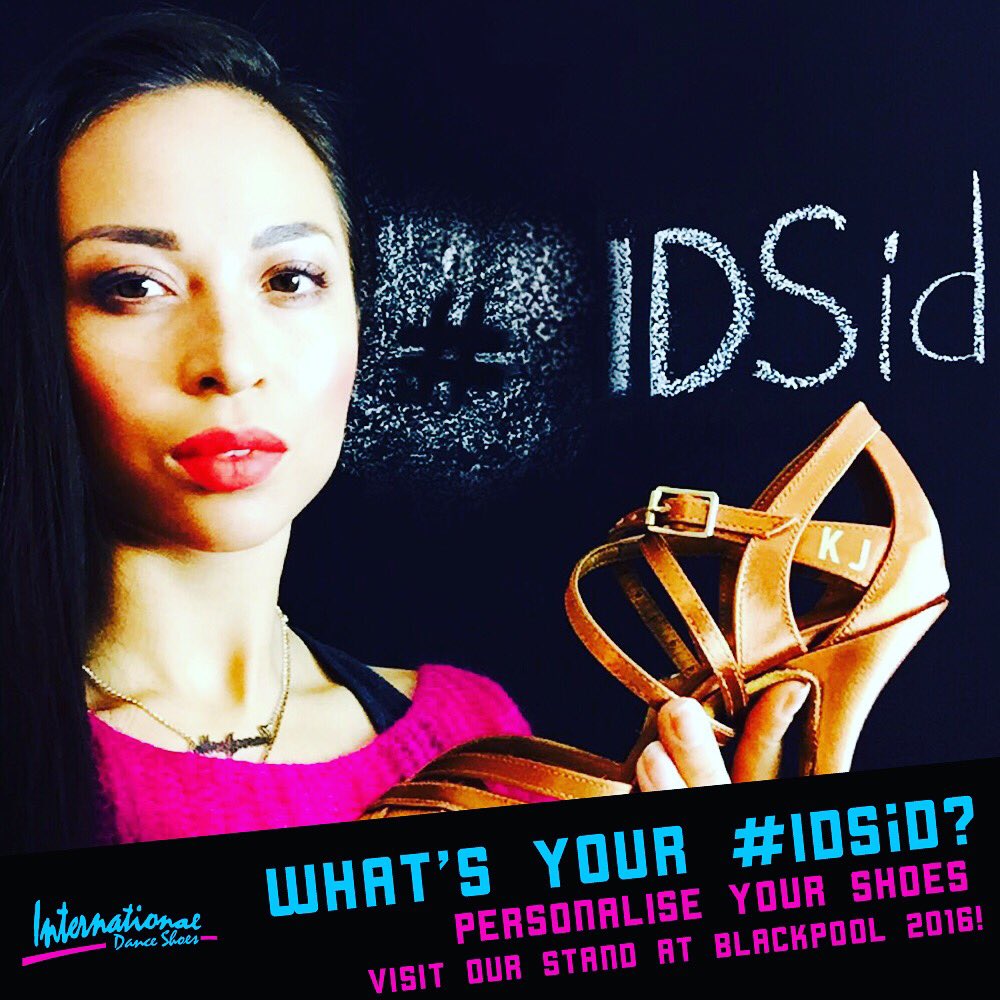 IDSdanceSHOES's tweet photo. Can't wait to see @Mrs_katjones & @Mr_NJones in their #IDSid custom #shoes later! Get yours today from our stand! https://t.co/d2QDx6dQBl