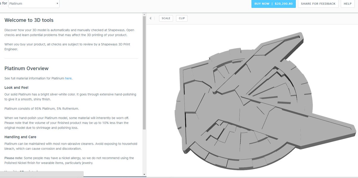 epic_coasters's tweet photo. @onshape @shapeways @K4RN4GE_Clan @epic_coasters the most Expensive Platinum Coaster ever designed, over $20 000! https://t.co/srKefvMW6u