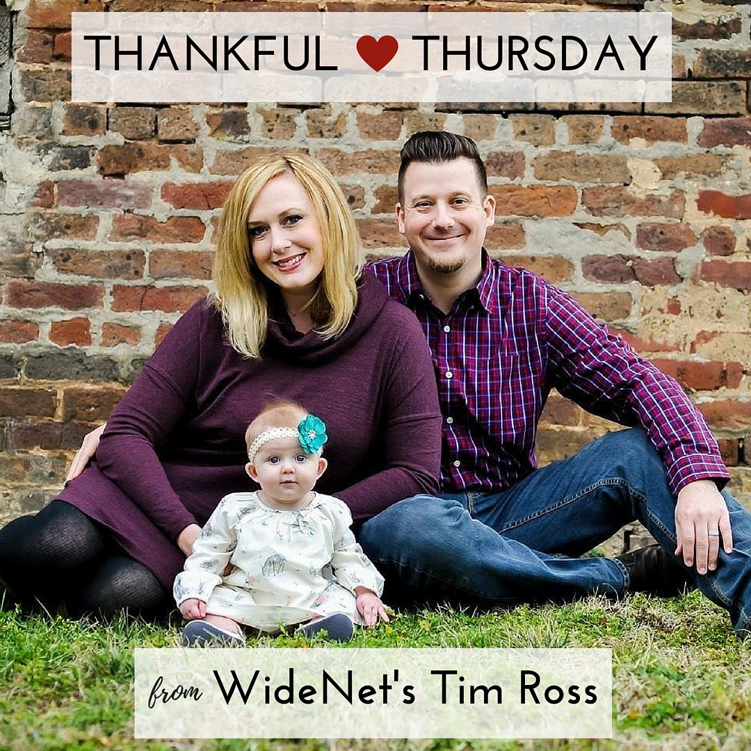 widenet's tweet image. Today is #ThankfulThursday at #WideNet - Today @timmytimmyross is thankful for his precious #family! @Hparksross