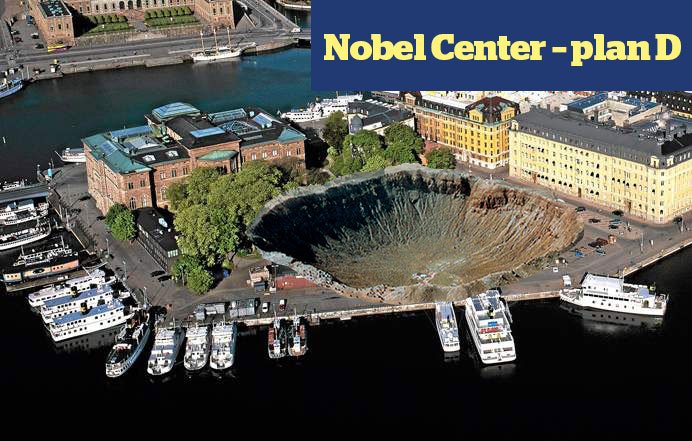 viktorbk's tweet photo. En kompromisslösning som bevarar samtliga utsikter och dessutom går på djupet i kulturhistorien. #nobelcenter https://t.co/zuRQyGFjoA
