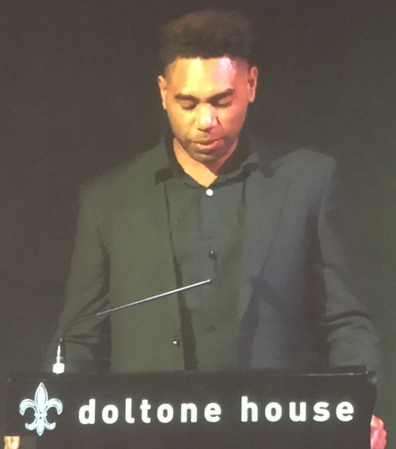 'Those who loose dreaming are lost' Marcus Corowa <a href="/Yalari/">Yalari</a> Sydney dinner #yalarisd16