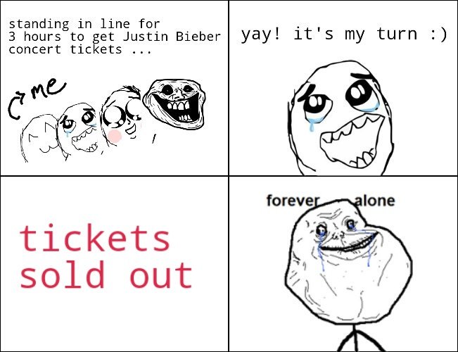 tiny_humor's tweet image. Justin Bieber tour tickets ! .. 😂

#funny #rage #meme #cute #justinbieber @dnr_crew @nightrts @famerts @justinbieber