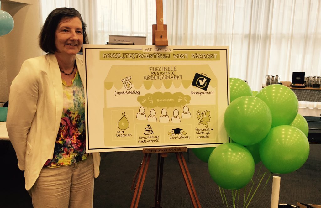 'Het idee van <a href="/werkeninwb/">WerkeninWest-Brabant</a> sprak me direct aan. Mensen, durf te bewegen!' zegt <a href="/IngridClerkx/">Ingrid Clerkx</a> van <a href="/FNVOverheid/">FNV Overheid</a> #321Co