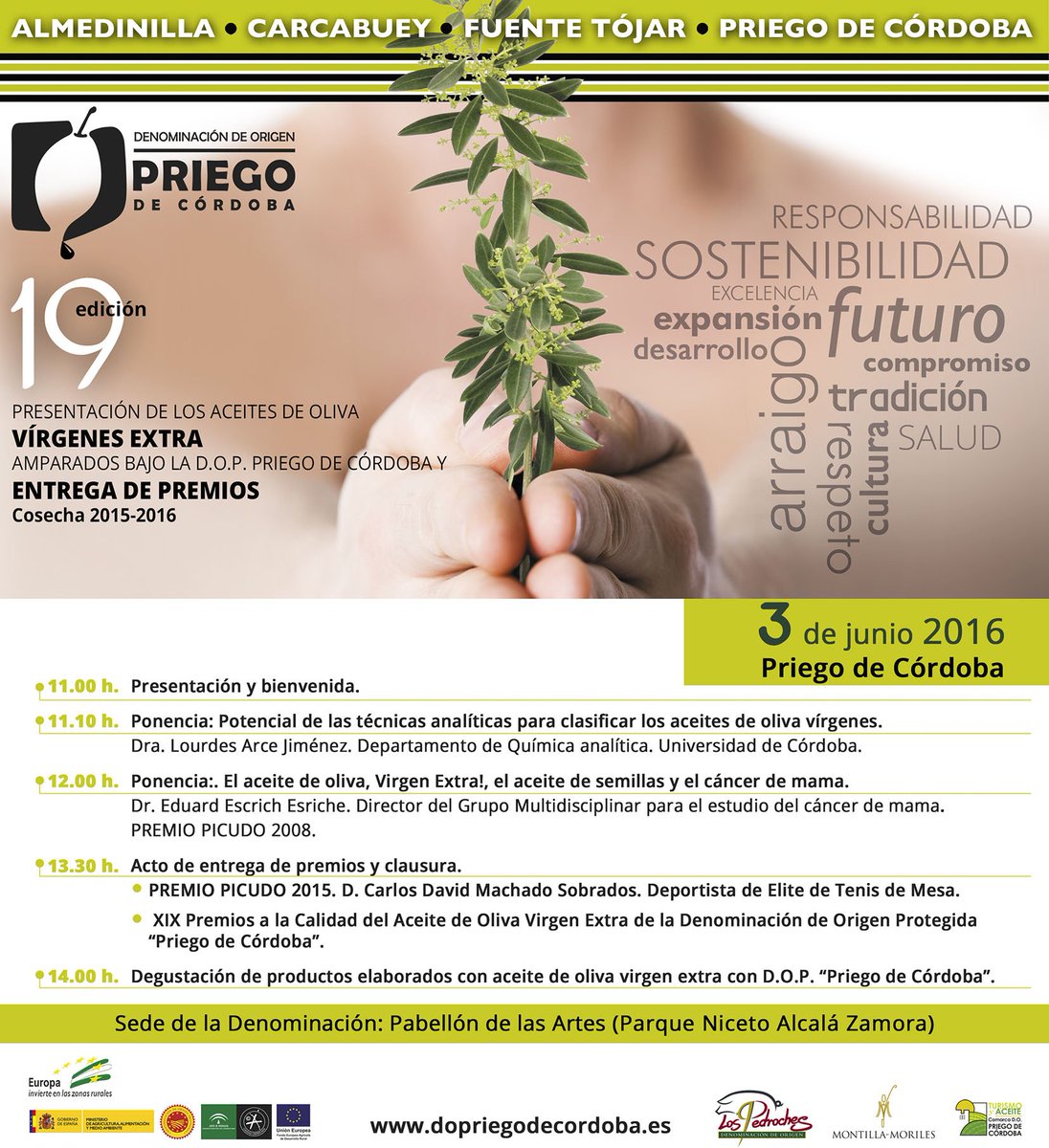 ¿Te vienes? Premios a la Calidad #DOPPriegodeCordoba <a href="/radiopriego/">Radio Priego</a> <a href="/PriegoDigital/">Priego Digital</a> <a href="/periodicoadarve/">PeriodicoAdarve</a> <a href="/TVCentroAnd/">TV Centro Andalucía</a>