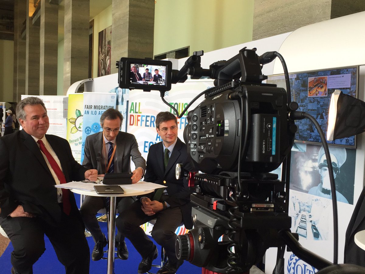 Facebook live about the Future of Work coming. Watch it! #ILC2016