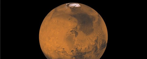 ScienceChannel's tweet photo. Mars is just now emerging from an ice age that ended 400,000 years ago. https://t.co/0tlseTMgfr https://t.co/a24IAxOi1y