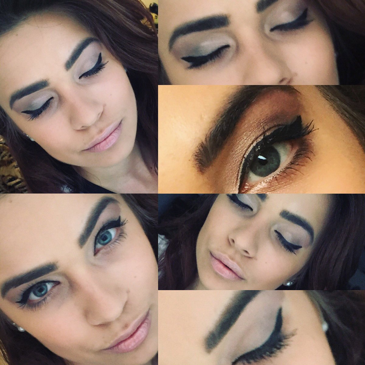 Maybetheone's tweet image. #work #makeup #today #debbycosmetics #abronzatura #lorealparis #SephoraPlay #wish #you #wonderful #day