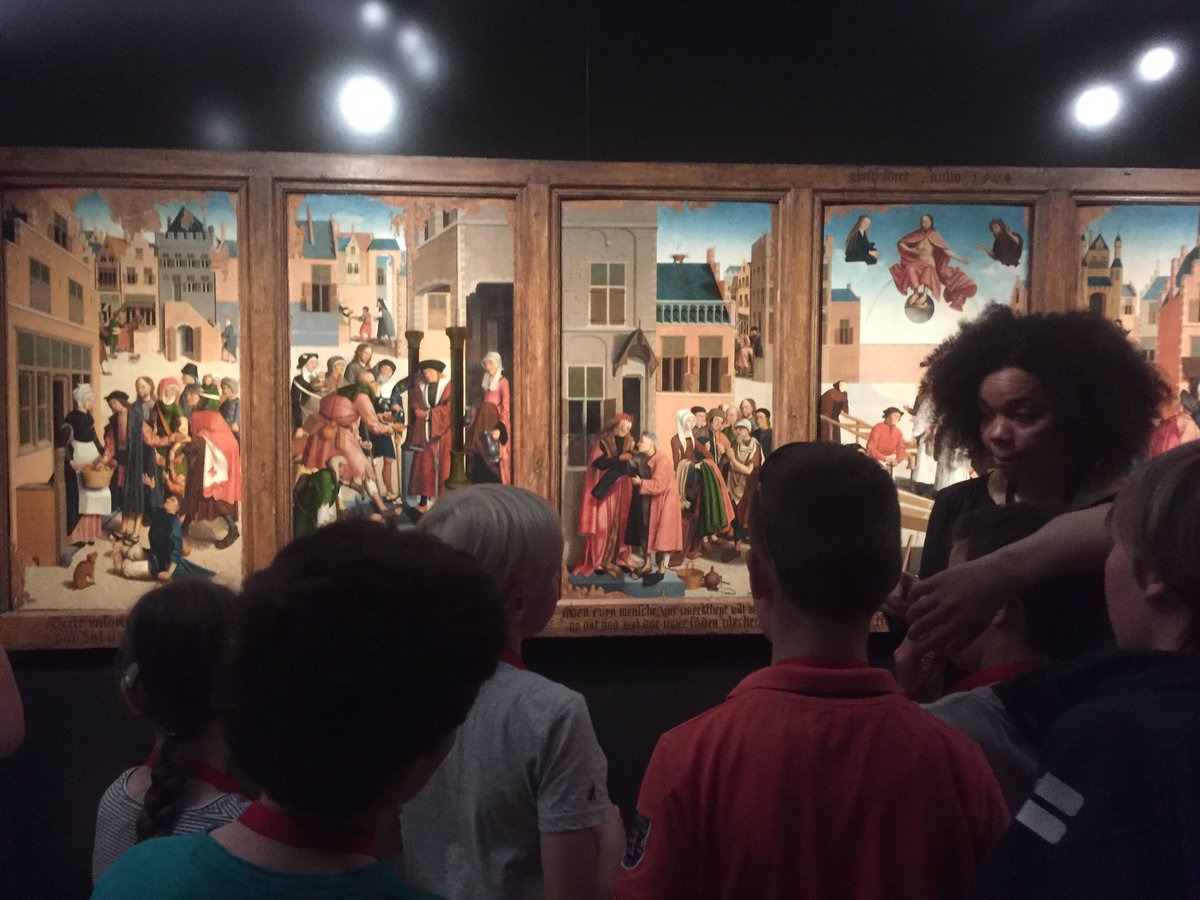 klaverbladHB's tweet photo. Dagje kunst en cultuur @rijksmuseum #krabbelsenkrullen #goededadenslechtedaden. En de Nachtwacht! (1/2) https://t.co/EaXSmgt0yS