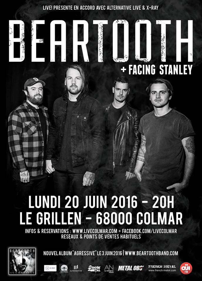 FacingStanley's tweet photo. @BEARTOOTHband  in less than 3 weeks! support  #facingstanley https://t.co/xRdFdVAr9o