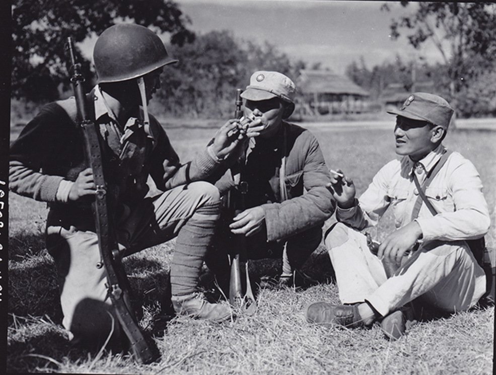 Photos of the #Chinese Expeditionary Force that fought the