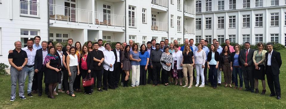 GlobalComPR's tweet photo. Record number of attendees from our 70 offices around the globe at the 2016 #GlobalComPR meeting Berlin https://t.co/SQOTWpK3IQ