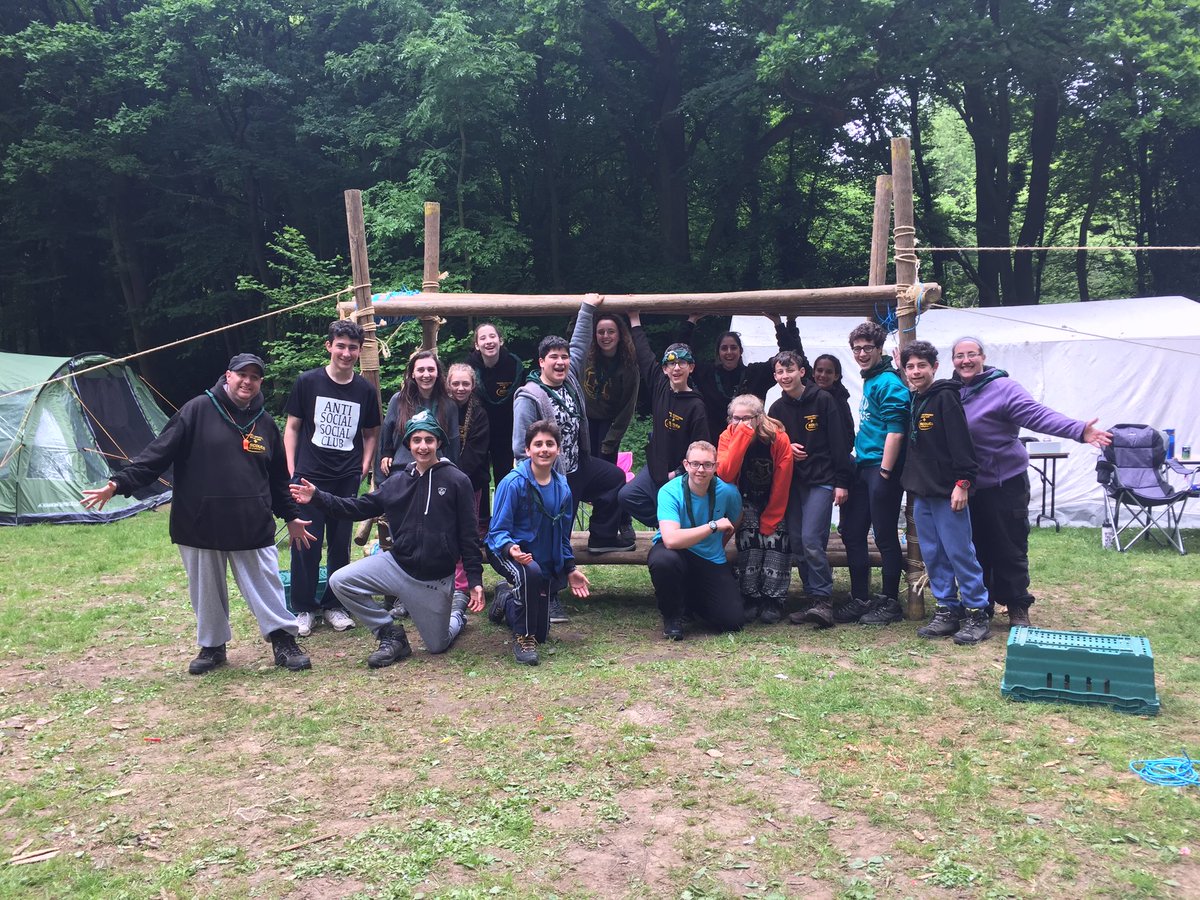 #TBT to Sunday's pioneering project at camp... Still so proud! #iScout #StanmorePheonixESU