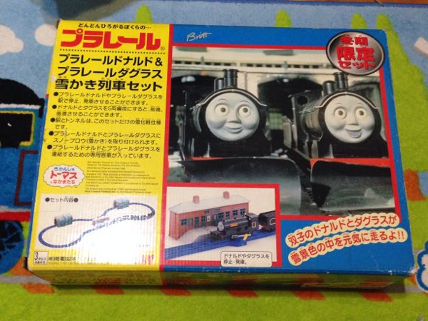 Takara Tomy - ダグラス　ドナルド　ワークスユニット(トーマスプラレールTAKARA TOMY) ドナルド&ダグラス雪かきとワークスユニット付き（ トーマス