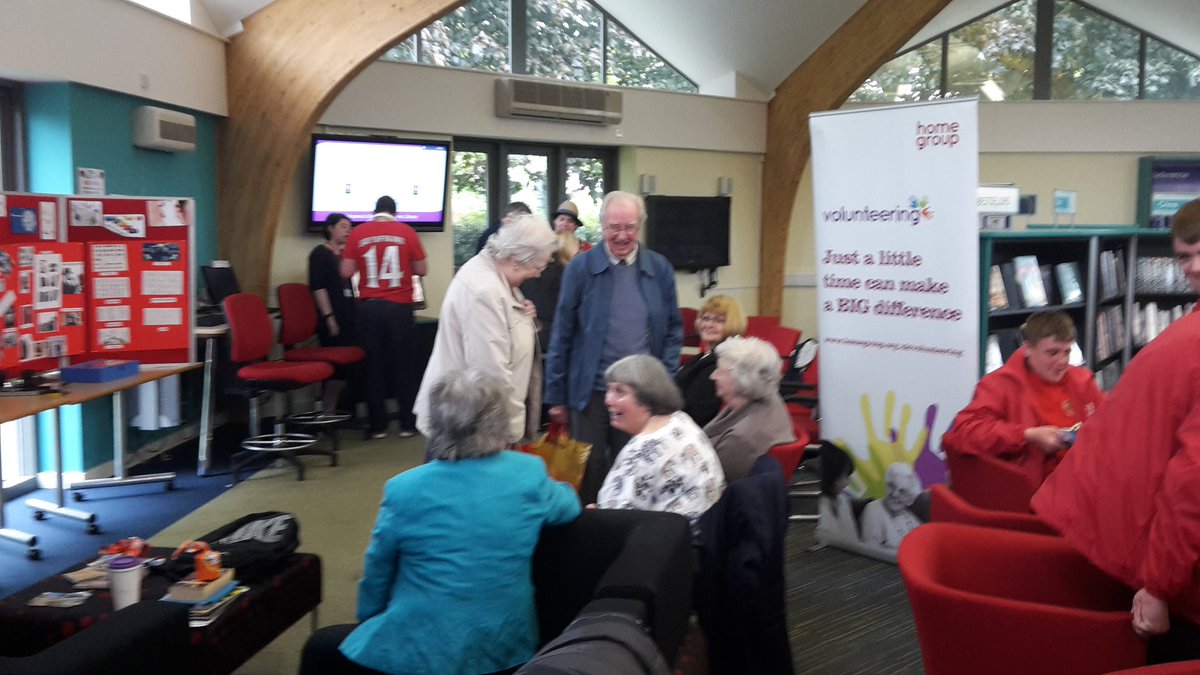 RT_Partnership's tweet photo. Having a lovely time at our first #letsgetrotherhamtalking event at Mowbray Gardens Library https://t.co/5bFdreUa39