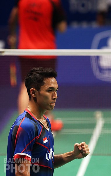 YonexAllEngland's tweet photo. Fantastic result for Indonesia badminton star Jonatan Christie who defeats Lin Dan 21-12 21-12 in IndonesiaOpen https://t.co/WyHuwnPsmt