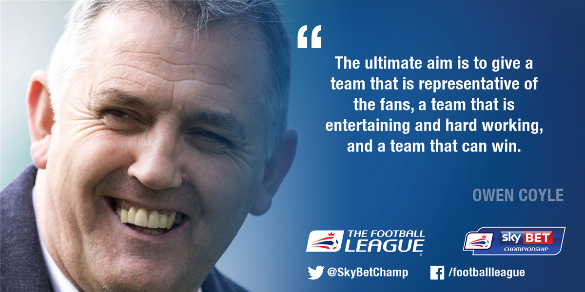 SkyBetChamp's tweet photo. Owen Coyle seeking more victories after being confirmed as the new @Rovers boss >> https://t.co/KrimhWsYBp. https://t.co/9uTNuMrpWJ