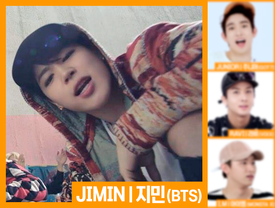 1theK's tweet photo. [#ChoiceThursday] RT it! Choosing the best idol wearing a ball cap! 야구부 남친미 뿜뿜 볼캡이 잘 어울리는 남돌은? #BTS #지민 (~6/8) https://t.co/9rxKIEwKd7