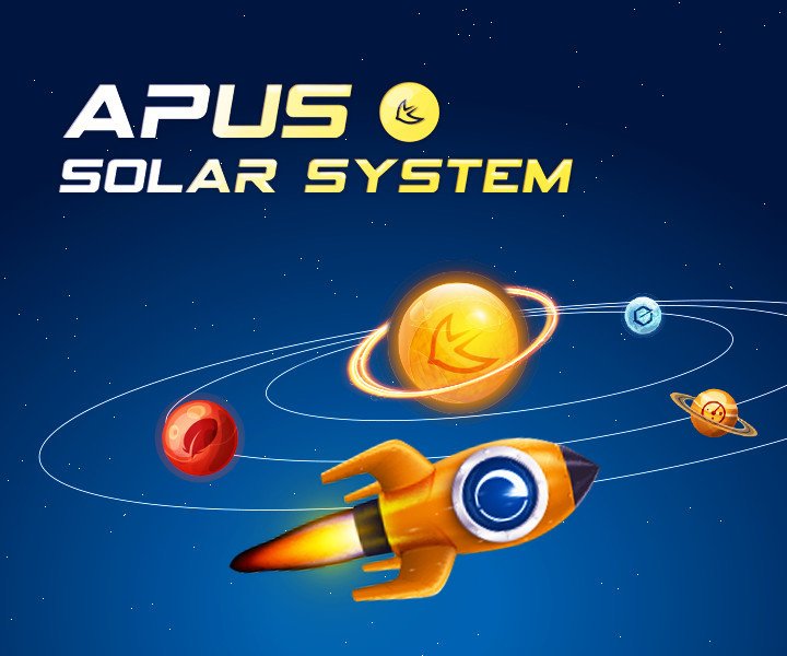 ApusGroup's tweet photo. Explore the APUS Solar System. #APUSLauncher https://t.co/JYUlr33o6X