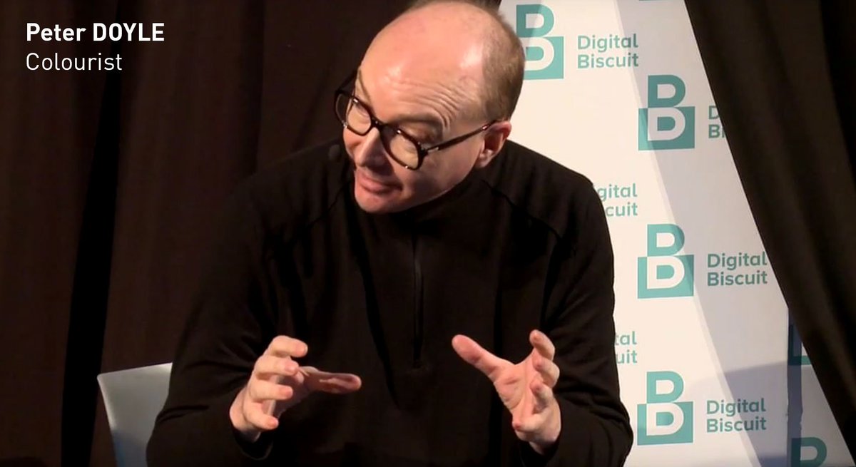 DigiBiscuit's tweet image. Peter Doyle from @Technicolor discusses Analogue &amp;amp; Digital #Film #colour - Watch youtu.be/2-TFh4GqsMw
