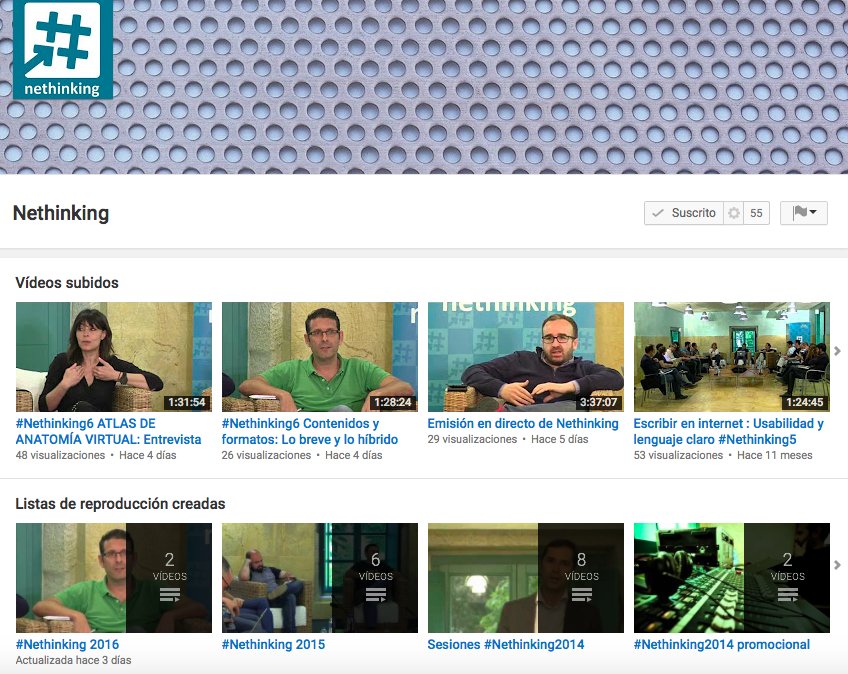 nethinkingES's tweet photo. Se perdiches algo, na nosa canle de YouTube tes videos de #Nethinking6 e outras edicións. https://t.co/kMbOn0LwtE https://t.co/G3ELvecYxR