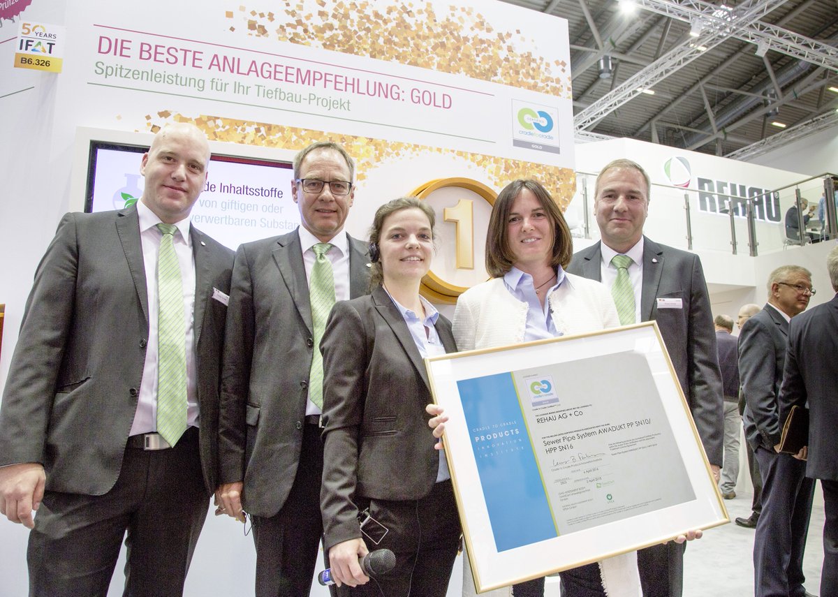 AWADUKT PP erreicht cradle to cradle Gold-Zertifizierung. bit.ly/1ZfLwcc Danke <a href="/OmniCert_de/">OmniCert Umweltgutachter GmbH</a> &amp; @C2Ccertified