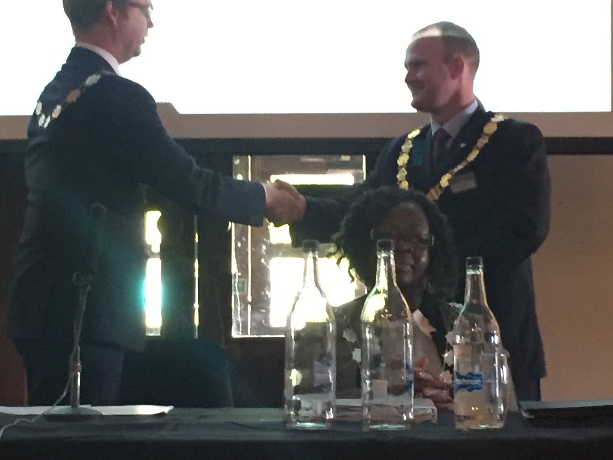 the Grand United Trustees Limited seen here being installed by the Grand Master