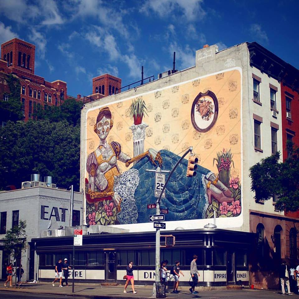 GraffitiArtMag's tweet photo. New mural by @pixel_pancho in Manhattan, NY. https://t.co/ki6NebHniz