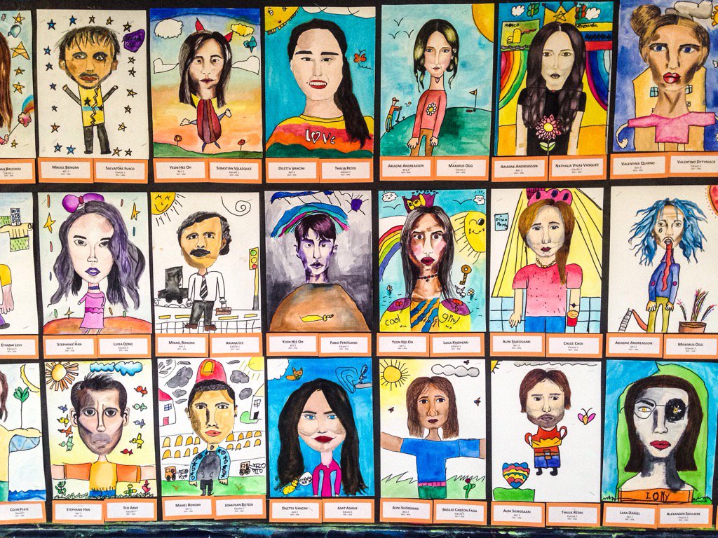 elprofedesmond's tweet photo. Go check out the HS + ES collaboration in the Elem foyer! #AELincoln https://t.co/Kedwviy8dQ