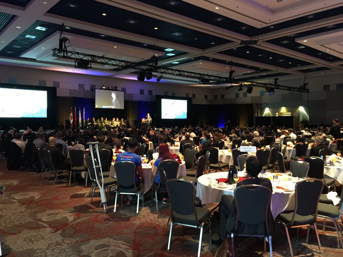 GeoSolvDB's tweet image. Great turnout for this mornings opening ceremonies! #csce2016